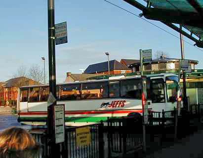 Jeffs Plaxton Paramount in Banbury Bus Station